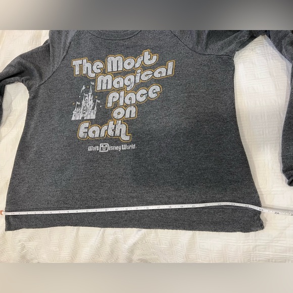 Disney Parks lightweight sweatshirt WDW The Most Magical Place on Earth castleXL - Picture 8 of 9